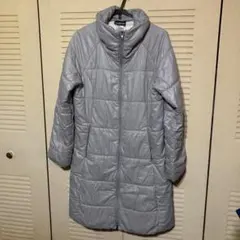 パタゴニア　グレー 中綿ロングコート　M