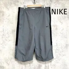【NIKE】ドライフィット 七分丈ナイロンパンツ グレー 通気性 スポーツウェア