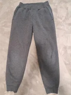 UNIQLO　130 裏起毛ボアスウェットパンツ 　グレー
