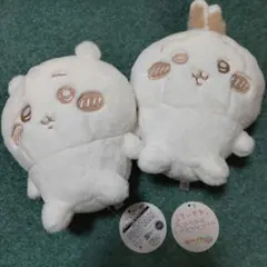 ちいかわ　ぬいぱれっと　ミルクいろ　ぬいぐるみ　ちいかわとうさぎの2体セット