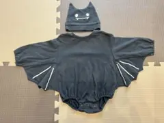 ハロウィン コウモリ着ぐるみ 60-70cm 黒