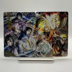 【海外限定】NARUTO うちはサスケ うずまきナルト PR 2枚セット