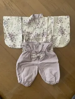 べびー袴　花柄　女の子