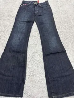 GAS フレアジーンズ ダークブルー