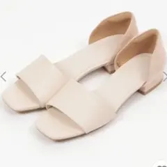 GLOBAL WORK ベージュ サンダル