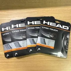 HEAD LYNX TOUCH テニスガット 4個セット