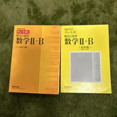 チャート式数学II+B 教科書と解答編セット