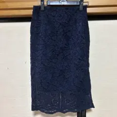 GU レースロングスカート