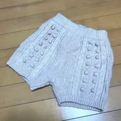 Samansa Mos2 Lagom ケーブル編みパンツ