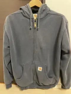 つ*う様 Carhartt ダークグレー ジップアップパーカー