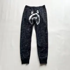 『A Bathing Ape』シャークプリント／スエット／ジョガーパンツ／XS