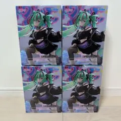 初音ミクシリーズFIGURIZMα“初音ミク”-Punk！-×4個セット