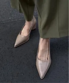 【極美品】Ameri TRIANGLE BASIC PUMPS