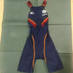 ルネサンス　FINA 競泳用水着 ネイビー/オレンジ