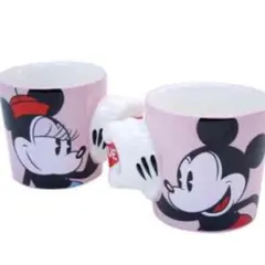 お値下げ！2450→1990円新品✨ミッキー&ミニー ペアマグ❤︎