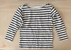 UNIQLO ボーダー 長袖カットソー 110