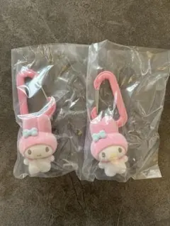 カラフルカラビナマスコットチャーム　マイメロ2個セット