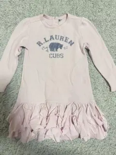 ラルフローレンフリル付きワンピース