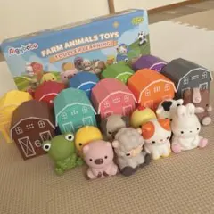 Aigyobo Farm Animals Toys 10種類　モンテッソーリ