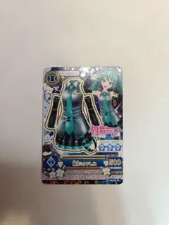 アイカツ 初音ミクドレス アイカツカード