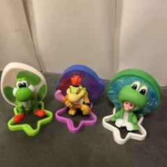 マリオキャラクター フィギュア 3点セットのサムネイル
