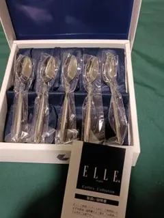 ELLE INOX エル カトラリー スプーン 5本 18-10 日本製のサムネイル