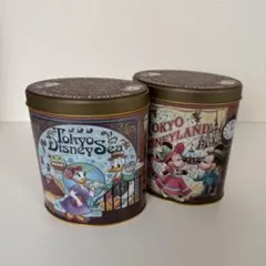 東京ディズニーランド・シー チョコレートクランチ缶 2個セット