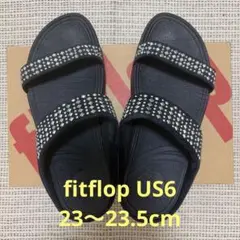 FitFlop サンダル ビジュー装飾 ネイビー　US6/23〜23.5cmのサムネイル
