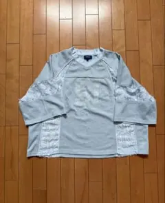 Panel Jersey Tee ホワイト harapeco - メルカリ