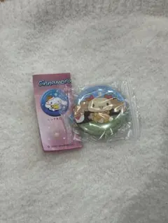 くら寿司　シナモロール　シフォン 缶バッジ