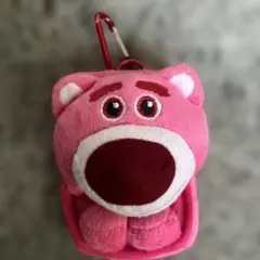 ディズニーロッツォ ぬいぐるみポーチ カラビナ付き新品送料税込み
