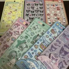 サンリオシール　3Dステッカー 立体シール　7種