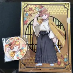 京まふ2025　鬼滅の刃　我妻善逸 クリアファイル、ウッドコースター