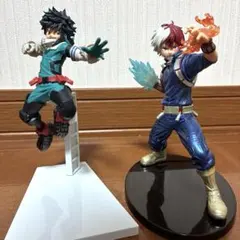 僕のヒーローアカデミア フィギュア 2体セット 緑谷出久 轟焦凍　ヒロアカ