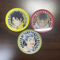 ハイキュー!! マツキヨココカラ クリアステッカー 佐久早/木兎/孤爪