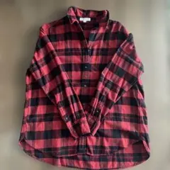 niko and...チェック　ネルシャツ