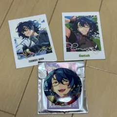 あんスタ コレクション　缶バッジ 青葉つむぎ　trip ぱしゃっつ