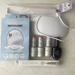 6W UV-LEDレジンライト ジェルネイルセット