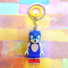 ソニック★セガ★ブロックキーホルダー★アメキャラ