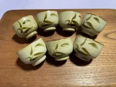 陶器製お猪口 7個セット