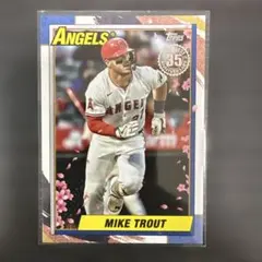 2025 Topps Update マイク・トラウト 桜パラレル - メルカリ