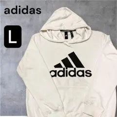 adidas フード付きパーカー Lサイズ