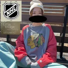 NHL シカゴブラックホークス　スウェット　トレーナー　ビッグサイズ　古着.