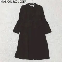 マノンルージュ　ワンピーススーツ　セットアップ　フォーマル　ブラック　サイズ9