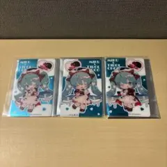 チロルミクBOX 初音ミク チロルコラボ 第2弾 クリアカード 3種