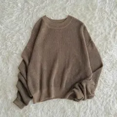 極美品✨ドゥーズィエムクラス 25ss Fascinating ニット ブラウン