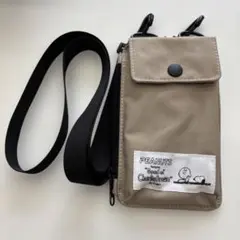 スヌーピー　ミニショルダー　スマホショルダー