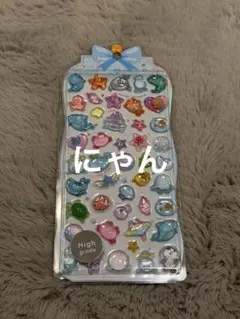 【最安値！硬いシール】ボンボンドロップシール　海　生き物　水族館　マリン　水色