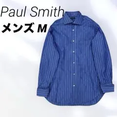 ポールスミスコレクション ストライプシャツ 　メンズM 　ポールスミス 長袖