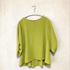 ブージュルード　麻ライク　タックスリーブ　ブラウスのサムネイル
